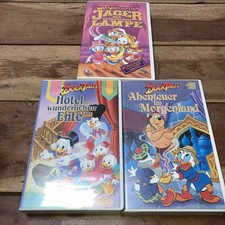 3x Walt Disney DuckTales VHS