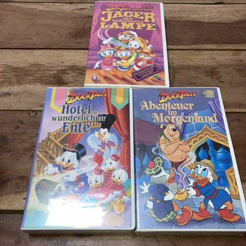 Walt disney ducktales vhs - 3x,