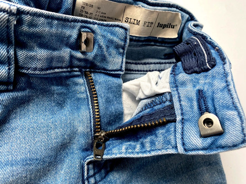 Jeanshose stoffhose blau - jeanshose,