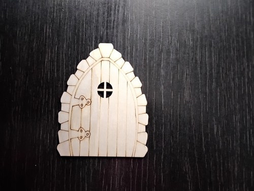 Wichtel zubehör tür - tür, holz