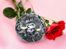 2D Foto im Glasdiamanten Glas