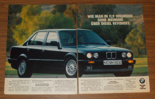 Seltene werbung bmw - seltene, 324td