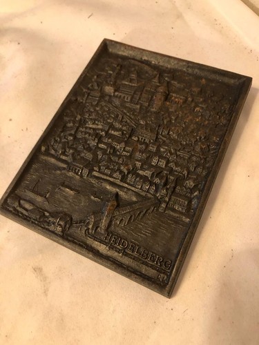 Vintage metall wandbild - metall,