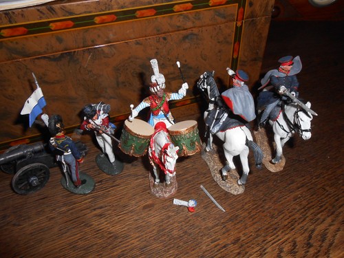 Div zinnfiguren kanonen - div.,