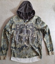 Ecko Unltd Pullover Hoodie L Camouflage Camo Herren Langarm Streetwear Hip Hop