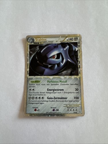 Stahlos holo pokemon karte - pokemon,
