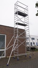 Baugerüst Alu Gerüst Rollgerüst Fahrgerüst Malergerüst Zimmergerüst AH: 8.20m