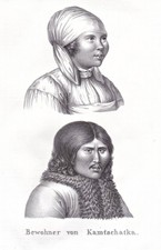 Kamtschatka russische trachten - russische,