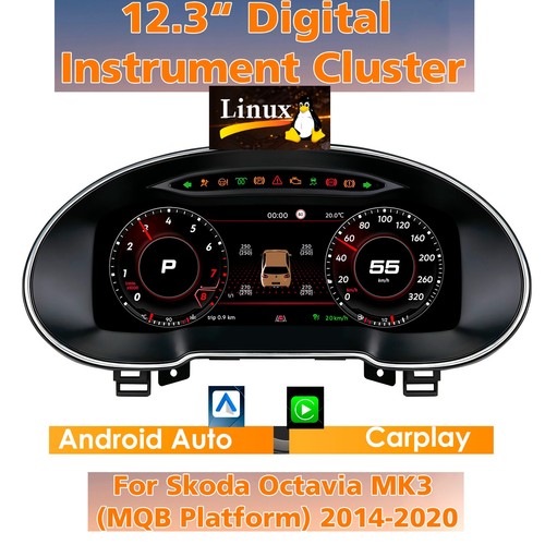 Digital kombiinstrument - 12,3"digital,