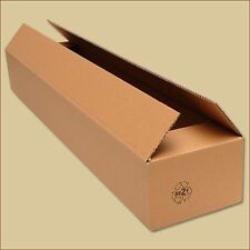 Karton Faltkarton Faltschachteln 800 x 160 x 102 mm zweiwellig