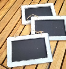 3 x Maritime 20 x 13 cm weiß