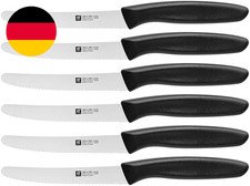 ZWILLING Twin Grip Messer-Set, 6-Teilig, Küchenmesser, Klingenlänge: 12 Cm, Rost
