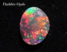 2,17 ct. GEM SOLID BLACK OPAL