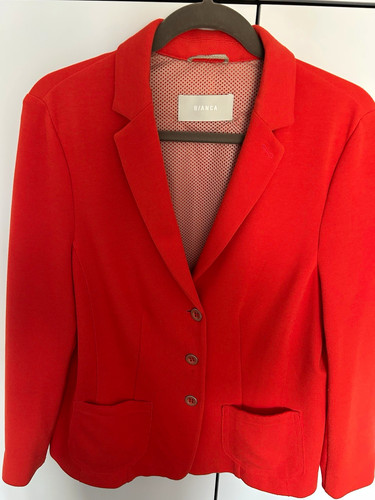 Bianca damen blazer rot 46 - blazer, gr.