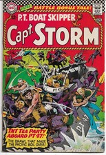 DC Silver Age : Capt. Storm #12 (Joe Kubert) Ross Andru (Jerry Grandenetti) 1966