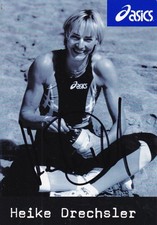 Autogramm - Heike Drechsler