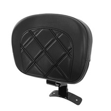 Fahrer Rückenlehne für Harley Touring Modelle 97-23 FR12 schwarz gebraucht