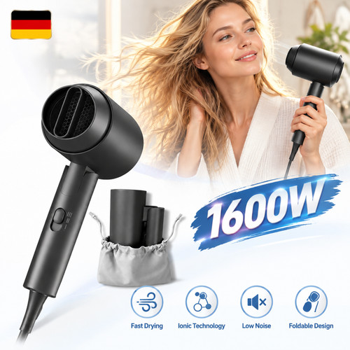 Haartrockner klappbar 1600w - haartrockner,