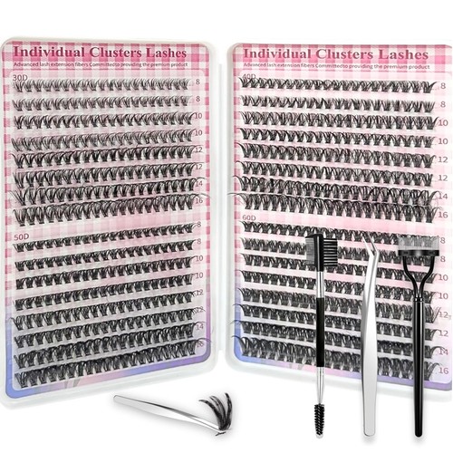 Wimpern cluster 640 - wimpern, pcs