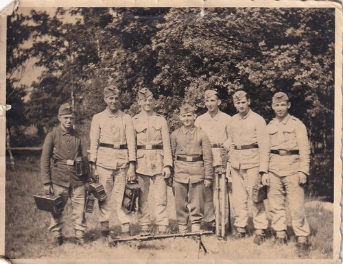 Foto soldaten mit mg - foto,