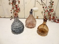 Ikea,Yngaren,Parfümzerstäuber,Parfümflakon,rosa,blau,braun,Glas