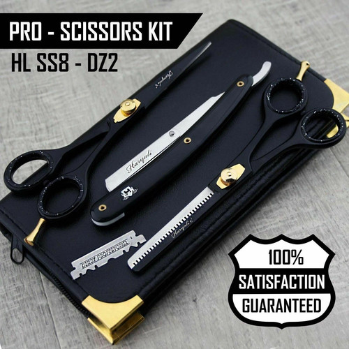 Profi friseurscheren set - friseurscheren,