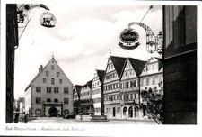 pk2862 - AK -  Bad Mergentheim -- Marktplatz und Rathaus