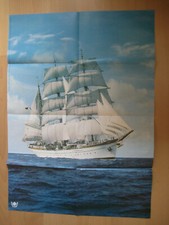 "Bundesmarine Segelschulschiff Gorch Fock" Original-Poster Bundeswehr TOP