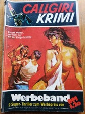 Callgirl Krimi Werbeband 2 Romane in einem gebraucht Kriminalroman