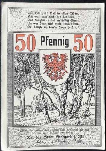 Pfennig stargard - pfennig,