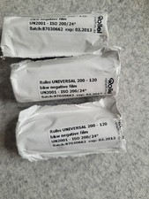 Rollei Universal 200 S/W-Film für Rollfilm 120, 3 Stück, Ablauf 3/2013