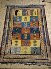 Gabbeh Teppich, ca.1,55x 1,00