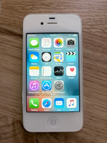 Apple iphone 16gb weiß - apple, 4s