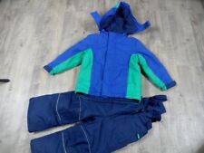 TCM TCHIBO KIDS schöner Schneeanzug blau grün Gr. 98/104 TOP DD1017