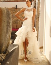 Brautkleid vorne kurz hinten