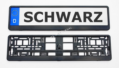 Stück kennzeichenhalter - 2,