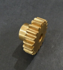 Stirnzahnrad | Modul 1 | Messing | 20 Zähne | gerade verzahnt