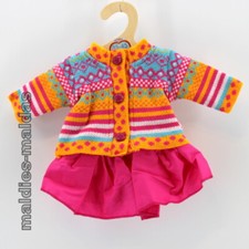 Puppen Strickjacke und