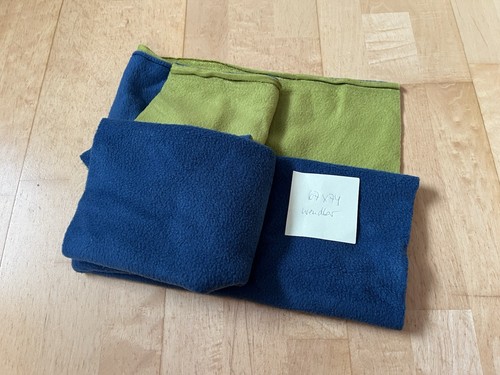 Stoff fleece doppellagig - stoff,