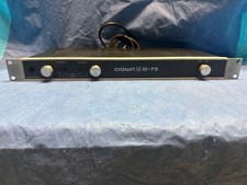 Crown D-75 audio power