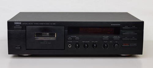 Yamaha 380 kassettendeck - yamaha, kx-380