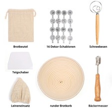 7PCS Gärkorb Gärkörbchen