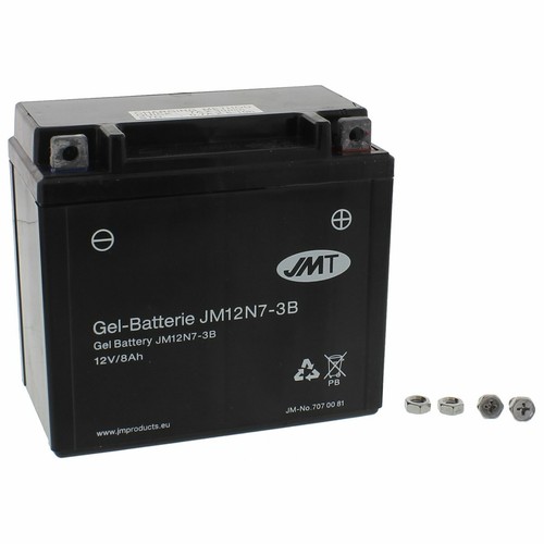 Gel batterie 12n7 - 12n7-3b, kreidler