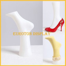 Eurotondisplay T-3W  Dekofuß Deko Fuß Füße für Socken Schuhe  weiß Größe 37/38