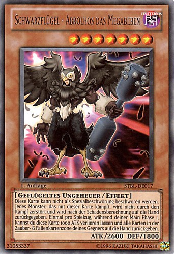 Schwarzflügel - yu-gi-oh,,