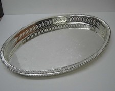 Galerie Tablett versilbert