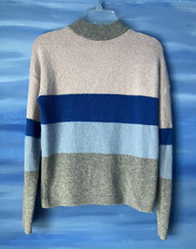 Damen Block Pullover Größe