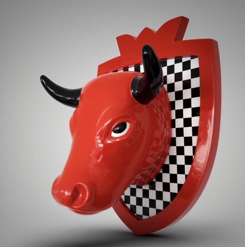 Spanischer stier büste kopf - spanischer,