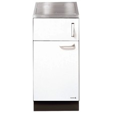 Wamsler Küchenherd Beistellherd mit Kochfeld 140 S Weiß  5 kW