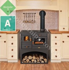 Küchenofen Holzherd Kaminofen Herd Prity 1P34 10,1kw BImSchV2 EEK-A ECO DESIGN